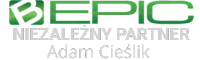 Bepic - logo strony niezależnego partnera Adama Cieślika