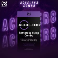 Suplemento Bepic Acceler8  Sleep &amp; Restore: para la desintoxicación y el sueño