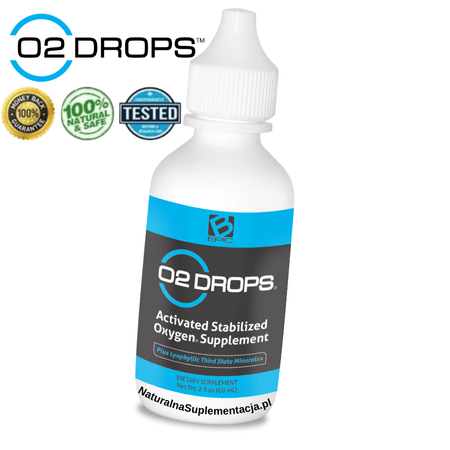 Krople z tlenem B-Epic O2 drops dla dotlenienia organizmu i lepszej odporności