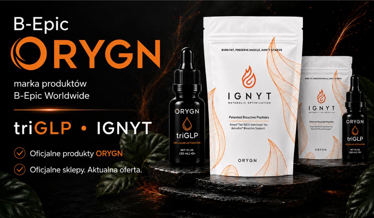 ORYGN triGLP y IGNYT : productos oficiales de B-Epic Worldwide